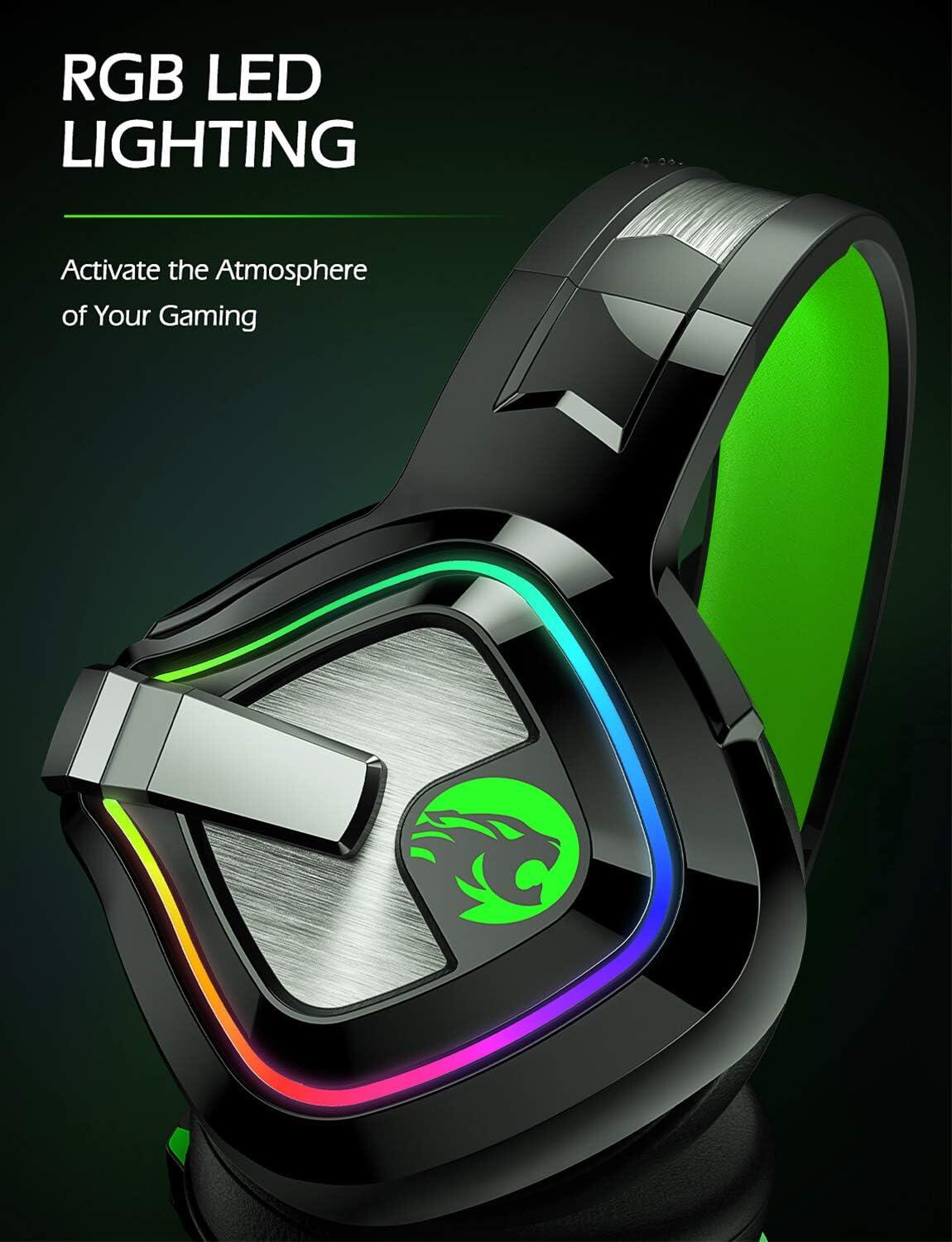 🎧🔥 Cascos Gaming A66 – Sonido Envolvente y Luces RGB Dinámicas 🔥🎮