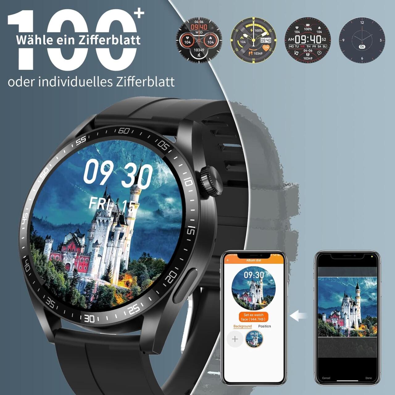 Smartwatch Deportiva Inteligente (Reloj inteligente)